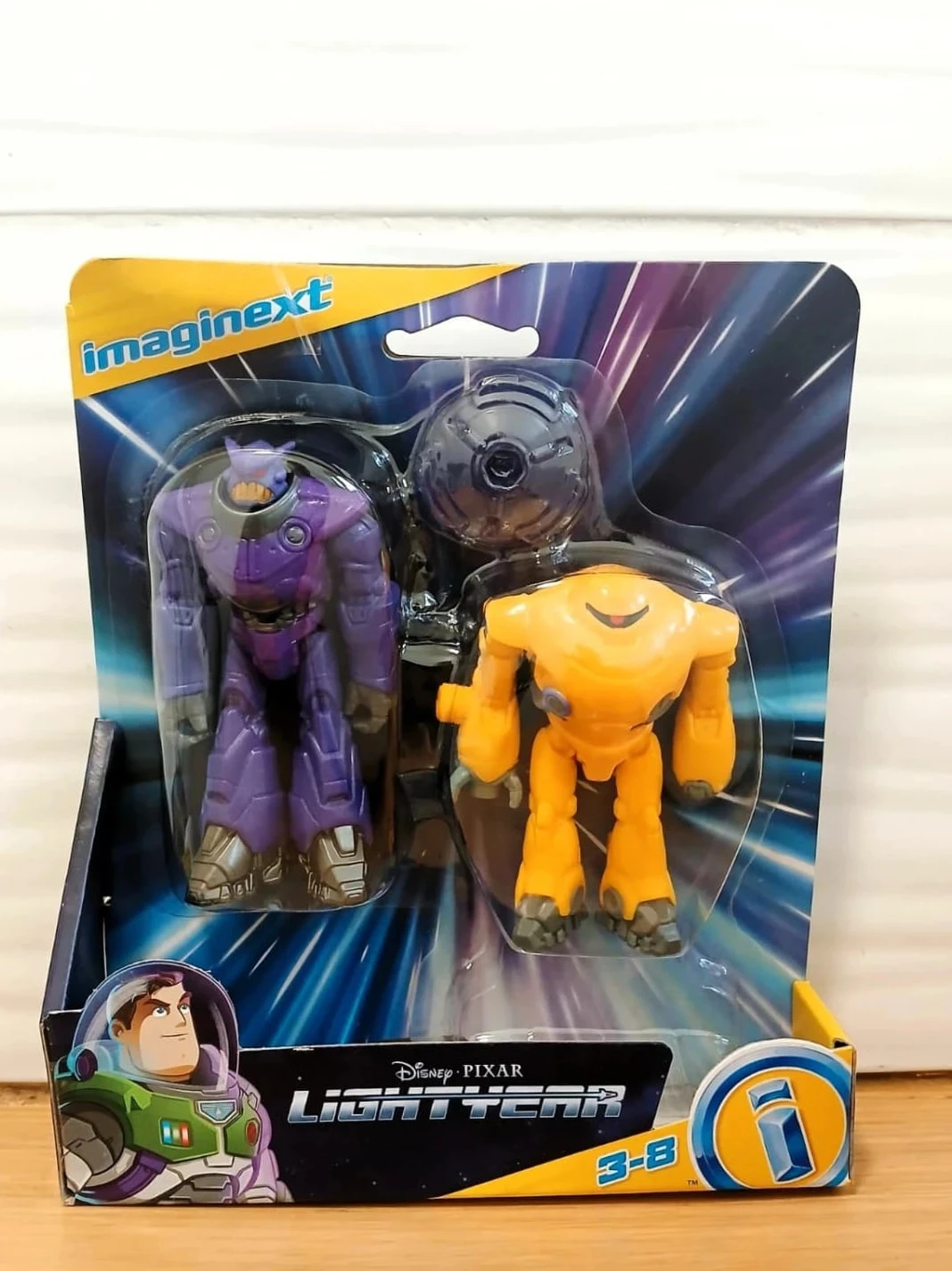 Pack figurines Imaginext Disney Pixar Lightyear Zurk & Zyclops